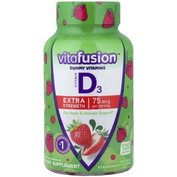 VitaFusion, Gummy Vitamins, Vitamin D3, Natural St
