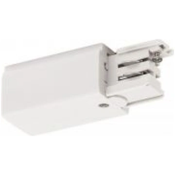 Feed-in for S-TRACK 3-circuit surface-mounted trac