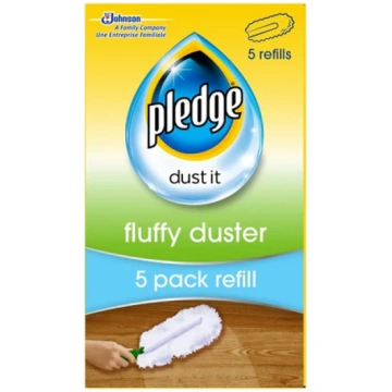 Pledge Dust It Fluffy Duster Refill 5 per pack