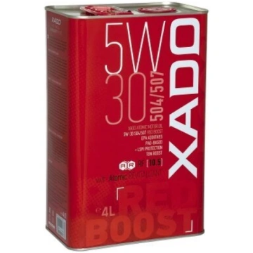 Xado Atomic Oil motoreļļa 5W-30 504/507 Red Boost,