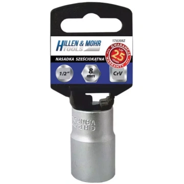 Seškanšu mucina 1/2" 18 mm plastmasas turetajs | 1