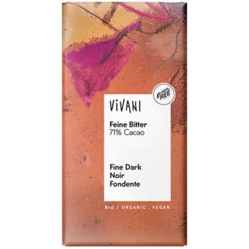 Cioccolato fondente 71% 100g VIVANI