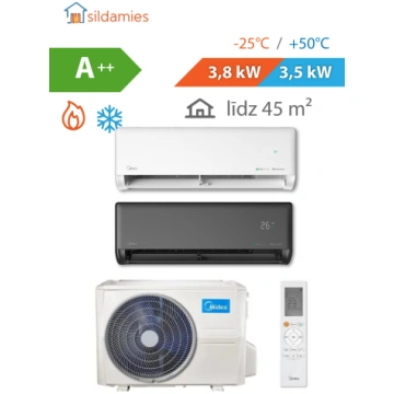 Gaiss- gaiss siltumsūknis Midea Solstice EZ 3,5 kW