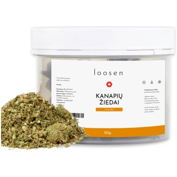 LOOSEN TRIM MIX kaņepju ziedi 50g - 10%