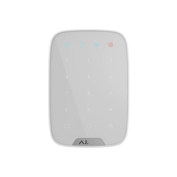 Ajax KeyPad Wireless touch keyboard (white)