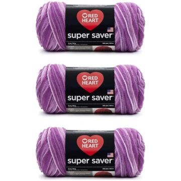 Red Heart Super Saver 3 Pack 5oz akrila 4 Medium W