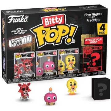 Blister 4 figures Bitty POP Five Nights at Freddys