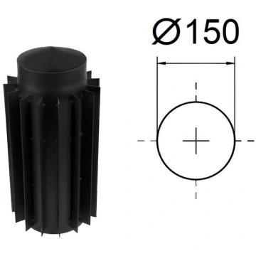 Dūmvada radiators Akvilon D150 mm Prodmax