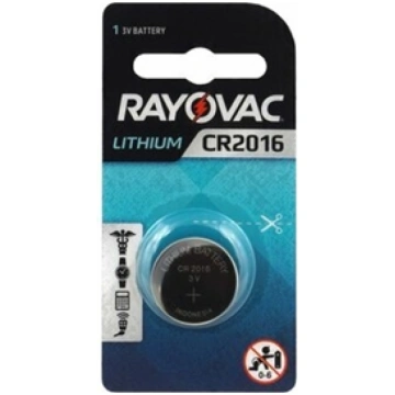 RAYOVAC battery 1pc CR2016 CR2016
