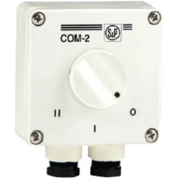 COM-2 ventilatora slēdzis un ātruma regulators Sol