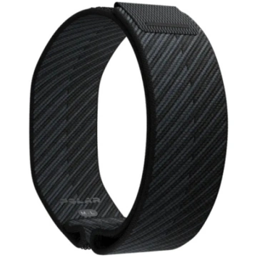 Polar wrist strap Loop SoftWeave S-L, black 910115