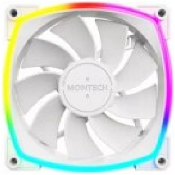 Montech RX120 PWM 120mm Case Fan White 3pcs dzesēt