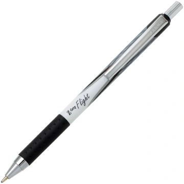 Lodīšu pildspalva ZEBRA Z-GRIP FLIGHT 1.2mm melna 
