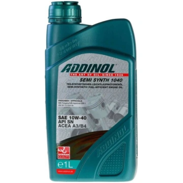 Motoreļļa Addinol Semi Synth 1040 10w40 - 1L