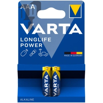 4903/2 AAA baterijas VARTA Longlife Power Alkaline