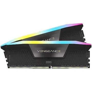 Corsair Vengeance RGB Black, DDR5, 16GB, 5200MT/s,