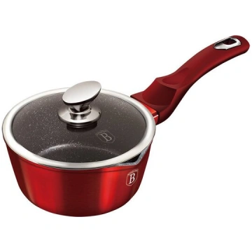 Berlinger Haus Metallic Line katls ar vāku Burgund