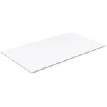 KAME Slim Compact HPL darba virsma 101 cm, White M