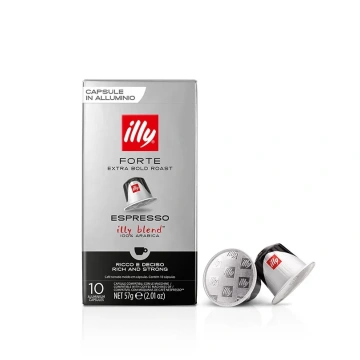 *10 Capsule compatibili Nespresso Illy Forte