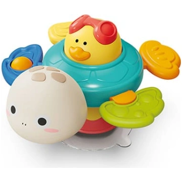 Babyono 1584 SENSORY TOY WITH SUCTION CUP TURTLE A