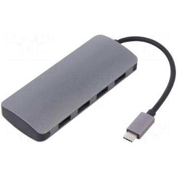 Adapter | USB 3.1 | DC socket,USB A socket x4,USB 