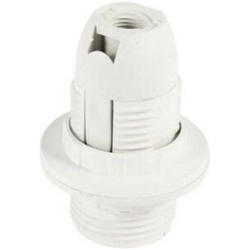 Patrona spuldzēm E14, IEK, 2A, IP20, balts, plastm