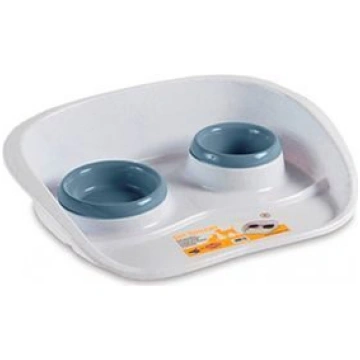 Stefanplast SET DINNER neslīdoša paplāte ar bļodām