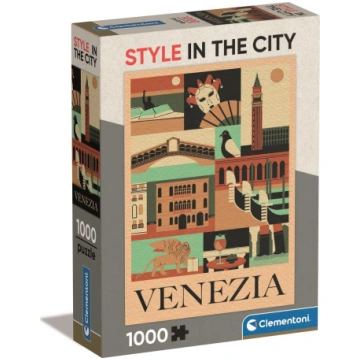 Clementoni Puzzle 1000 Compact Venezia | GXP-91973