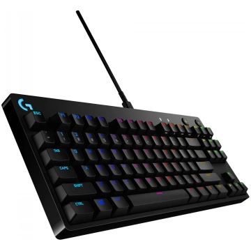 Logitech G Pro, HX Blue Clicky Switches, US, mehān