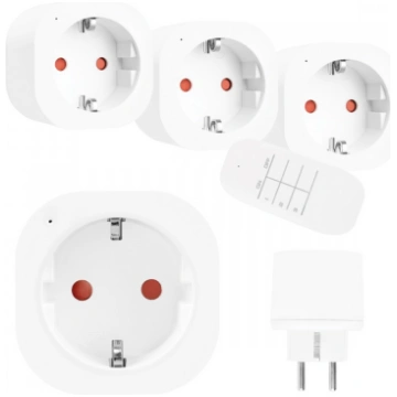 GreenBlue Remote-controlled x3 socket outlets GB31