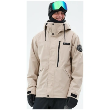 Dope Blizzard Full Zip Ski Jacket Men Sand