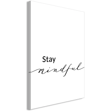 Foto gleznas Artgeist Stay Mindful, 20 cm x 30 cm
