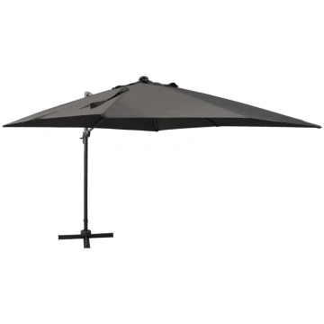 Saulessargs ar kātu un led gaismām, 300 cm, antrac