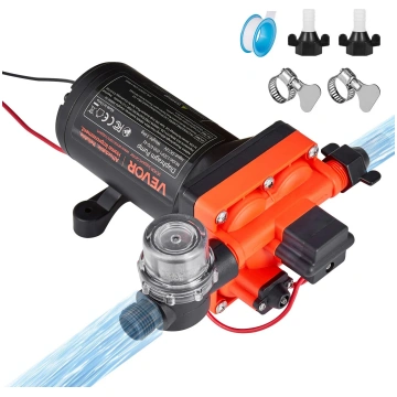 VEVOR kempera ūdens sūknis, 12 V DC, 18,9 l/min, 4