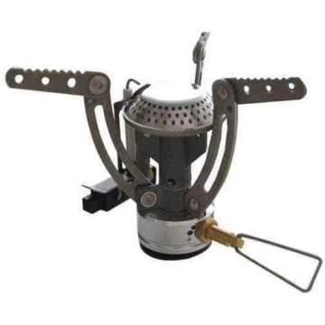 Réchaud Mil-Tec Spider acier inoxydable cartouche 