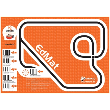 EdMat Edison Robot Activity Laminated Mat » Spēļu 