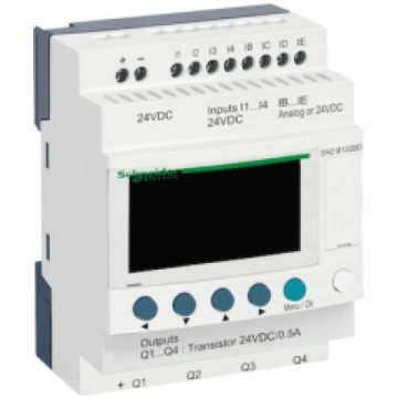Programmējamais relejs Zelio Logic4 DO/8 DI, SR2B1