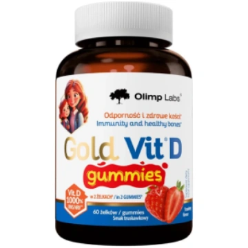 Gold Vit D Gummies Olimp 60 gummies