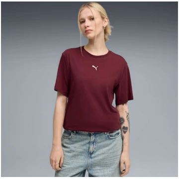 Puma ESS Relaxed Tee Ruby Shimmer
