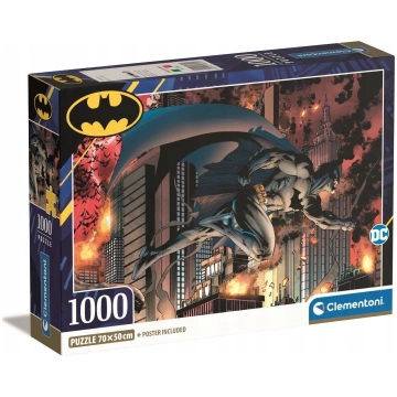 Clementoni Puzzle 1000 elementow Compact Batman GX