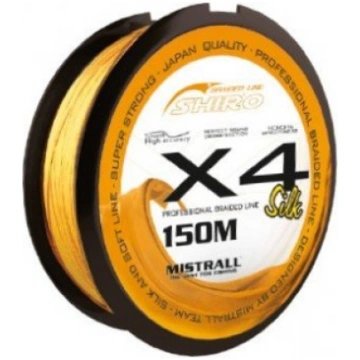 Aukla pītā 0.08mm 150m X4 oronža 37056