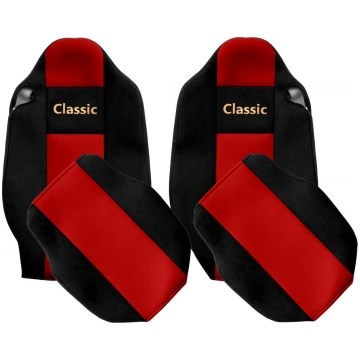 Seat covers - Classic RENAULT T - INTEGRATED HEADR