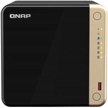 QNAP TS-464 NAS Tower Ethernet/LAN savienojums Mel