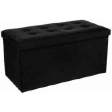 ATMOSPHERA Atmosphera Quilted pouf Adaline Black 7
