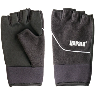 Cimdi Rapala Soft Shell Cut Finger Gloves #XXL