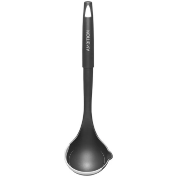 Ambition Paparde Chocha Silikona Melns 34 cm