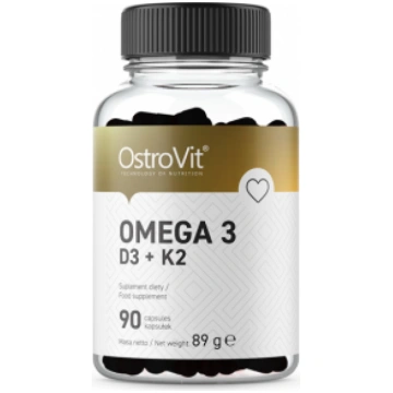 Omega 3 D3 + K2 OstroVit 90 caps