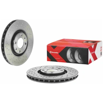Bremžu disks priekšā Kreisās puses/Labās puses (Xt