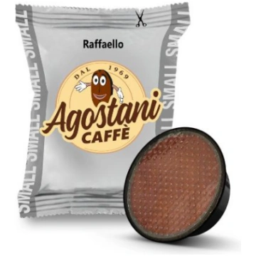 100 capsule Caffè Agostani Small RAFFAELLO Compati