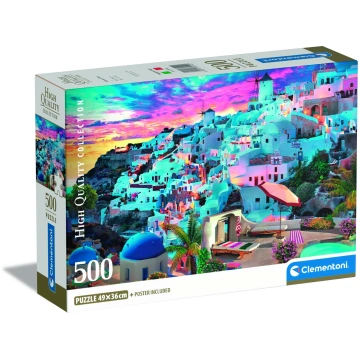 CLEMENTONI HQC puzle Greece view, 500 pcs., 35540